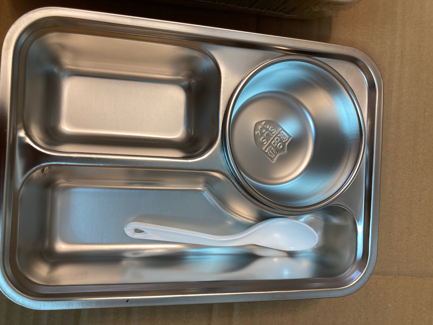 Imported Kids Launch Box with Spoon