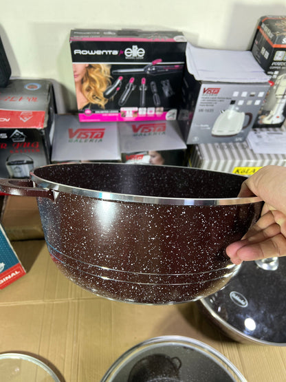 Bakhschie Extra Large Granite Cookware Set