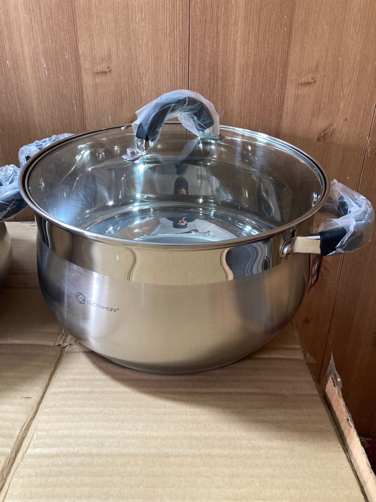 GUDENHOFF 6PCs Stainless Steel Cookware Set