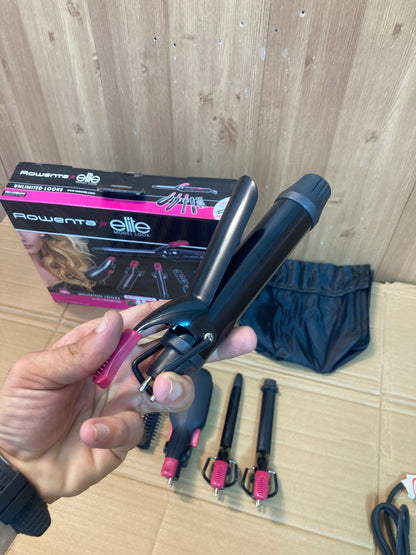 Lot Imported Rowenta 14 in 1 Powerful Hair Styler Set