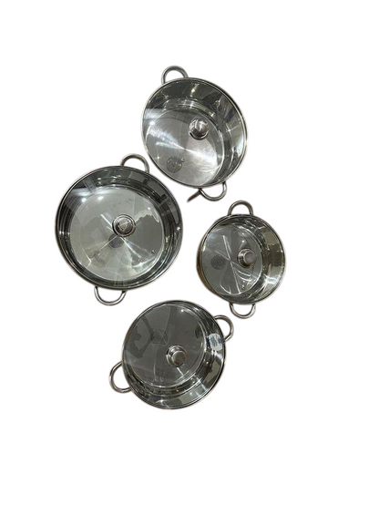 BergHome 8PCs Stainless Steel Cookware Set